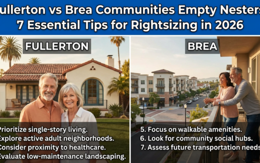 Fullerton vs Brea Communities Empty Nesters - expert guide by The Wendy Rawley Team