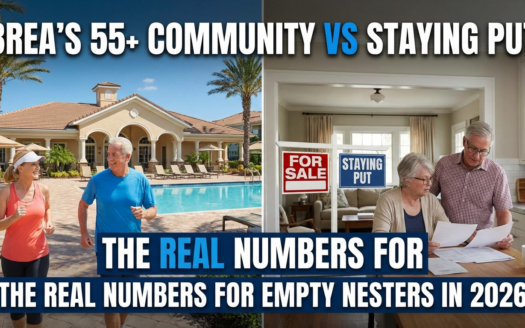 's 55+ Community vs Staying Put Brea - expert guide by The Wendy Rawley Team