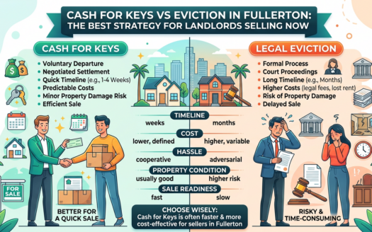 Cash for Keys vs Eviction Fullerton - expert guide by The Wendy Rawley Team