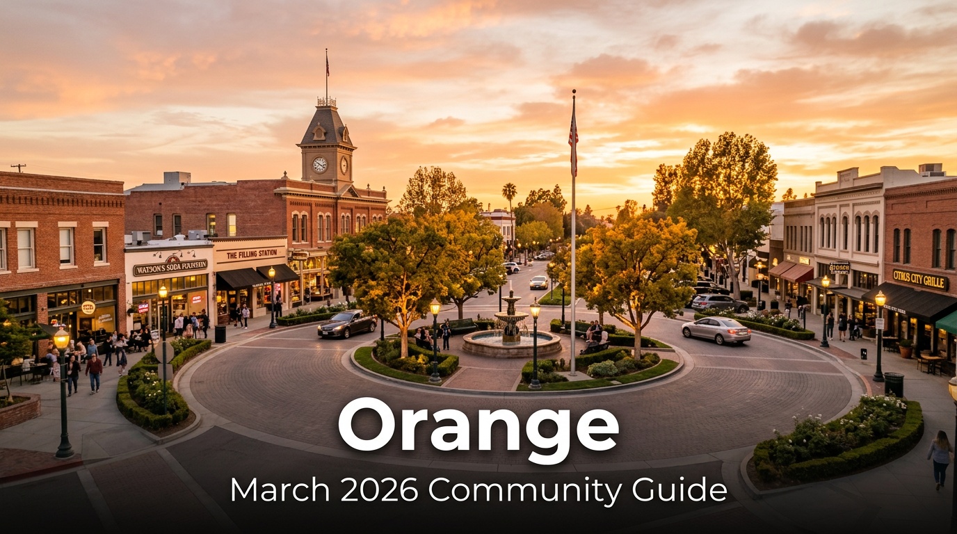 Best Orange Community Guide March 2026 | Events & More
