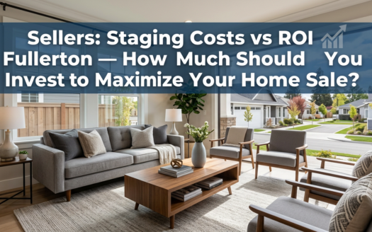 Sellers: Staging Costs vs ROI Fullerton - expert guide by The Wendy Rawley Team