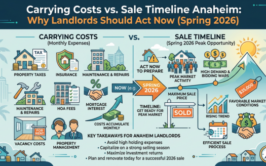 Carrying Costs vs Sale Timeline Anaheim - expert guide by The Wendy Rawley Team