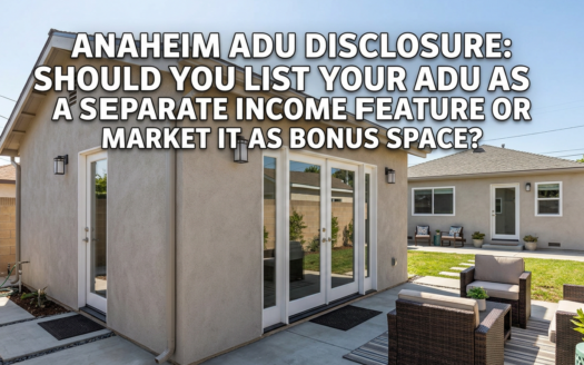 Anaheim ADU Disclosure - expert guide by The Wendy Rawley Team