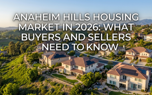 Anaheim Hills Housing Market in 2026: What Buyers and Sellers Need to Know