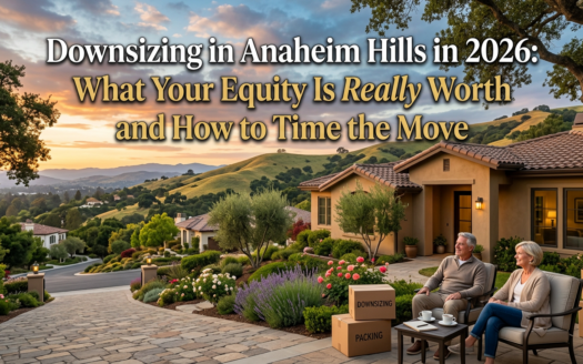 Downsizing in Anaheim Hills in 2026: What Your Equity Is Really Worth and How to Time the Move