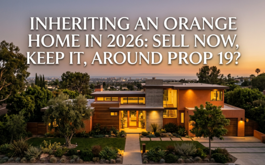 Inheriting an Orange Home in 2026: Sell Now, Keep It, or Plan Around Prop 19?
