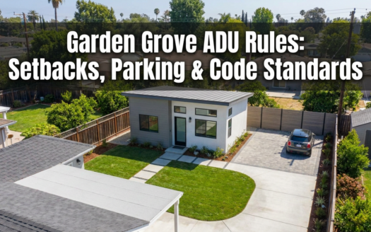 Garden Grove ADU Rules: Setbacks, Parking & Code Standards