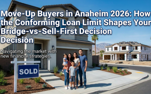 Move-Up Buyers in Anaheim 2026: How the Conforming Loan Limit Shapes Your Bridge-vs-Sell-First Decision