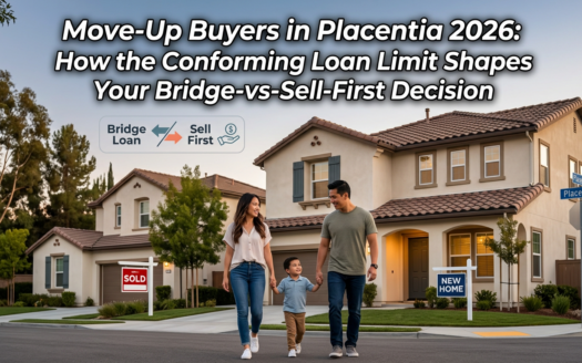 Move-Up Buyers in Placentia 2026: How the Conforming Loan Limit Shapes Your Bridge-vs-Sell-First Decision