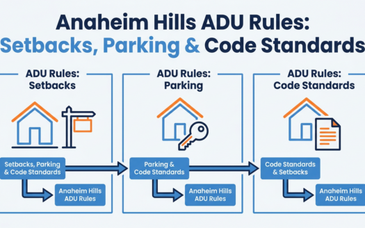 Anaheim Hills ADU Rules: Setbacks, Parking & Code Standards