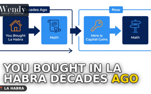You Bought in La Habra Decades Ago. Here Is the Capital Gains Math Now.